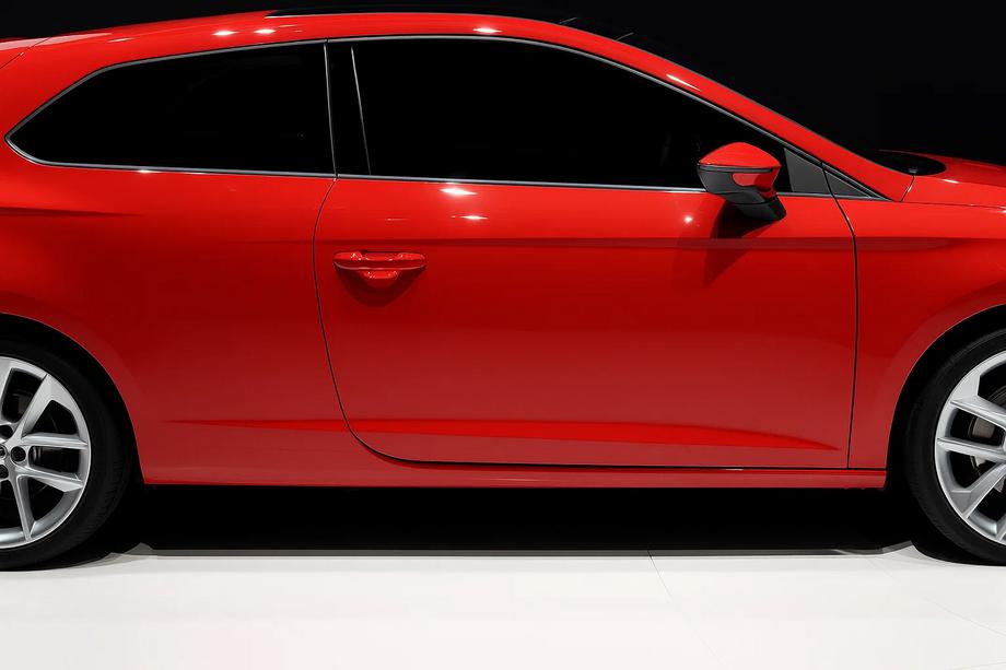 Seat Leon 2013-2020 Ornamente geamuri laterale inox (3 usi, 6 buc) Image