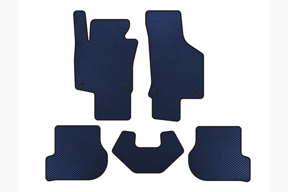 Volkswagen Scirocco 2008-2017 Covorase EVA (HB, 3 usi, Albastru) Image