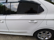 Citroen C-Elysee 2013-2022 Ornamente geamuri inox 4 buc, Carmos (fara geam mic) foto 2