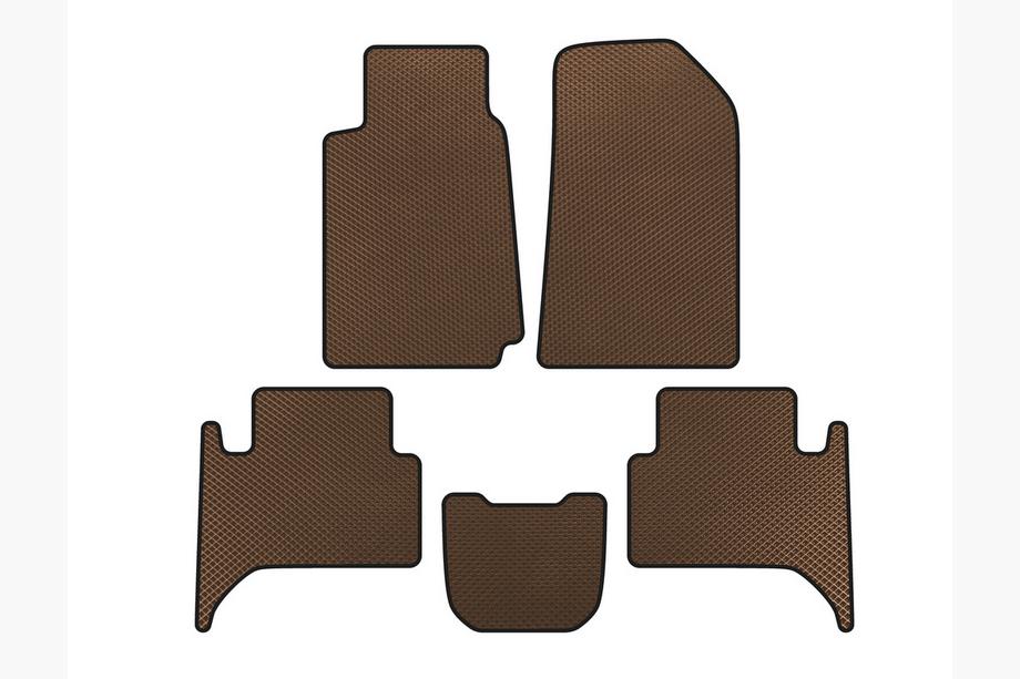 Chevrolet Trailblazer 2012-2019 Covorase EVA (2 Randuri, Maro) Image