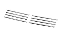 Volkswagen T5 Transporter 2003-2010 Capace crom pentru margine grila (8 buc, inox) foto 3