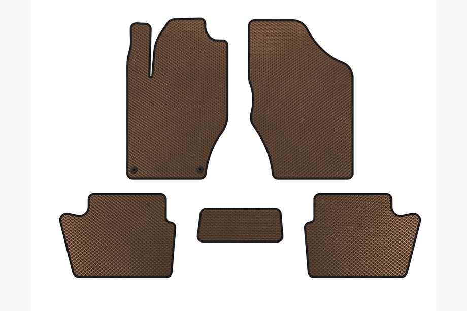 Citroen DS-4 2010-2015 Covorase EVA (HB, Inainte de restyling, Maro) Image