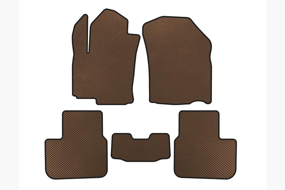 Fiat Sedici 2006-2014 Covorase EVA (HB, Maro) Image