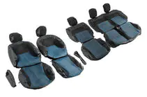 Peugeot Partner Tepee 2008-2018 Huse Auto (Textil si Piele Ecologica, Premium) Interior Complet foto 3