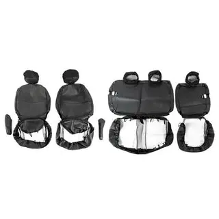 Huse Auto (Textil si Piele Ecologica, Premium) Peugeot Partner Tepee 2008-2018 foto 4