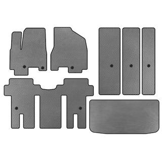 Covorase EVA (Set complet, Gri) Kia Carnival 2014-2020