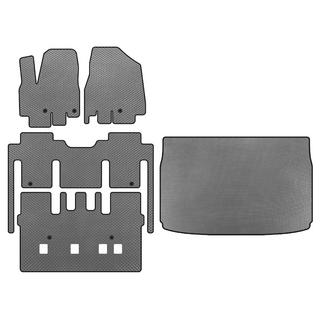 Covorase EVA (interior complet, 8 locuri, Gri) Kia Sedona 2014-2020