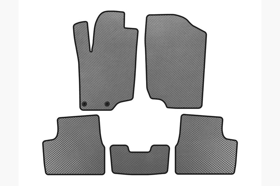 Peugeot 207 2006–2014 Covorase EVA (HB, 5 usi, Gri) Foto 1
