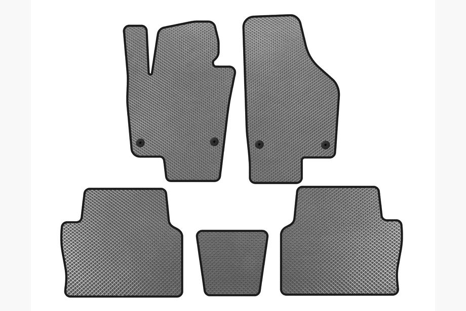 Seat Alhambra 2010- Covorase EVA (2 Randuri, Gri) Image
