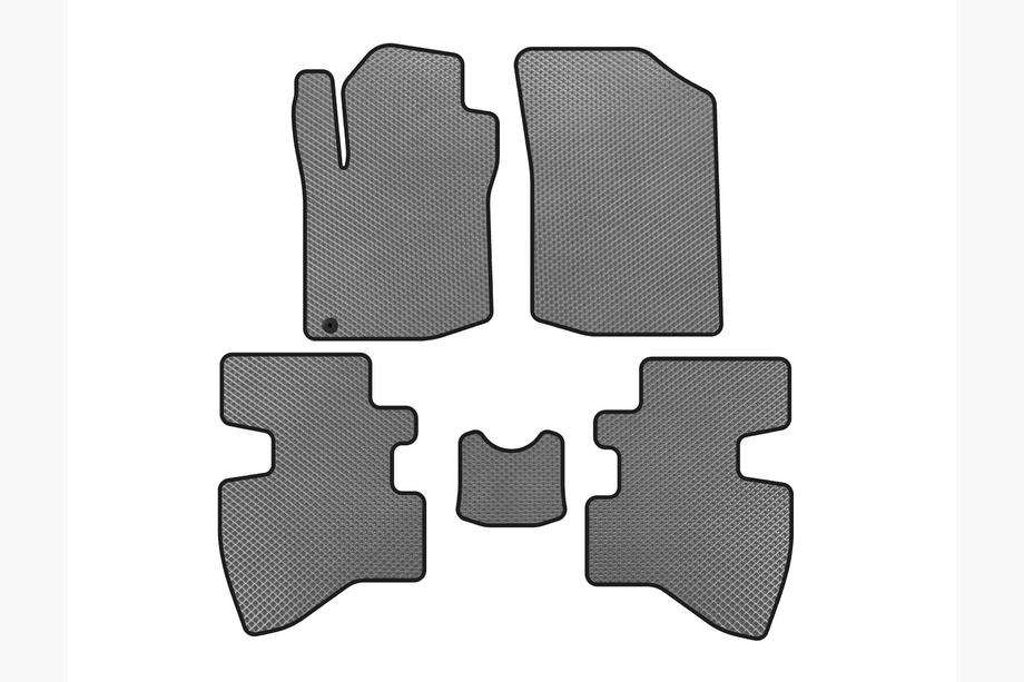 Toyota Aygo 2007-2014 Covorase EVA (2007-2009, HB, 3 usi, Gri) Foto 1