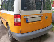 Volkswagen Caddy 2010-2015 Ornament cromat deasupra numarului (2 usi, inox) foto 1