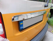 Volkswagen Caddy 2010-2015 Ornament cromat deasupra numarului (2 usi, inox) foto 2