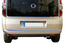 Opel Combo 2012-2018 Ornament Geam Spate Inox foto 5