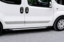Opel Combo 2012-2018 Praguri Laterale Allmond Grey (2 buc, Aluminiu) foto 1