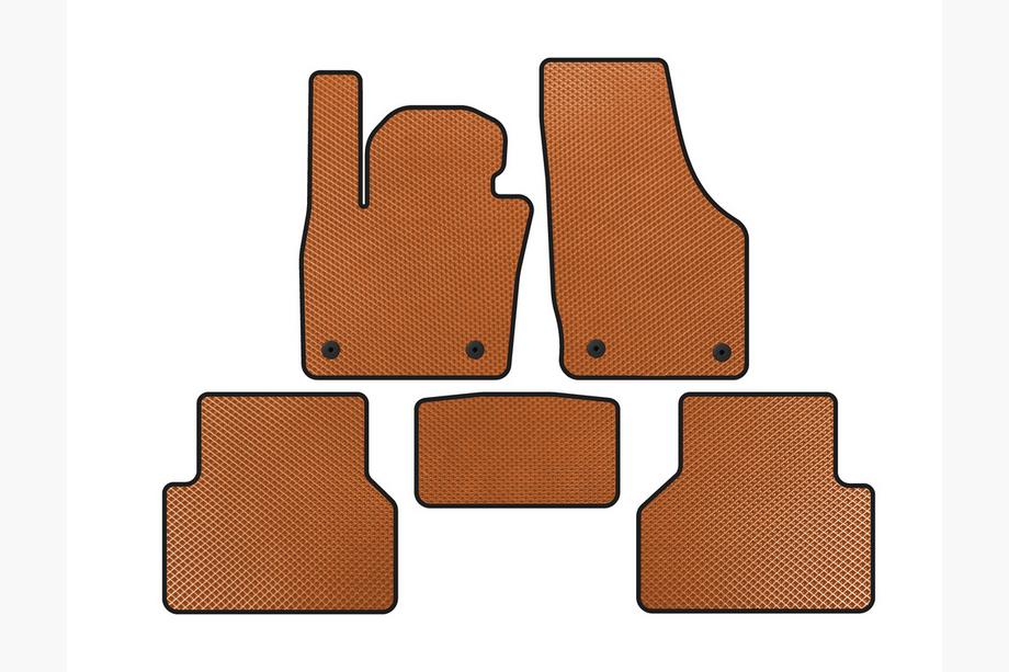 Audi Q3 2011-2019 Covorase EVA (Portocaliu) Image