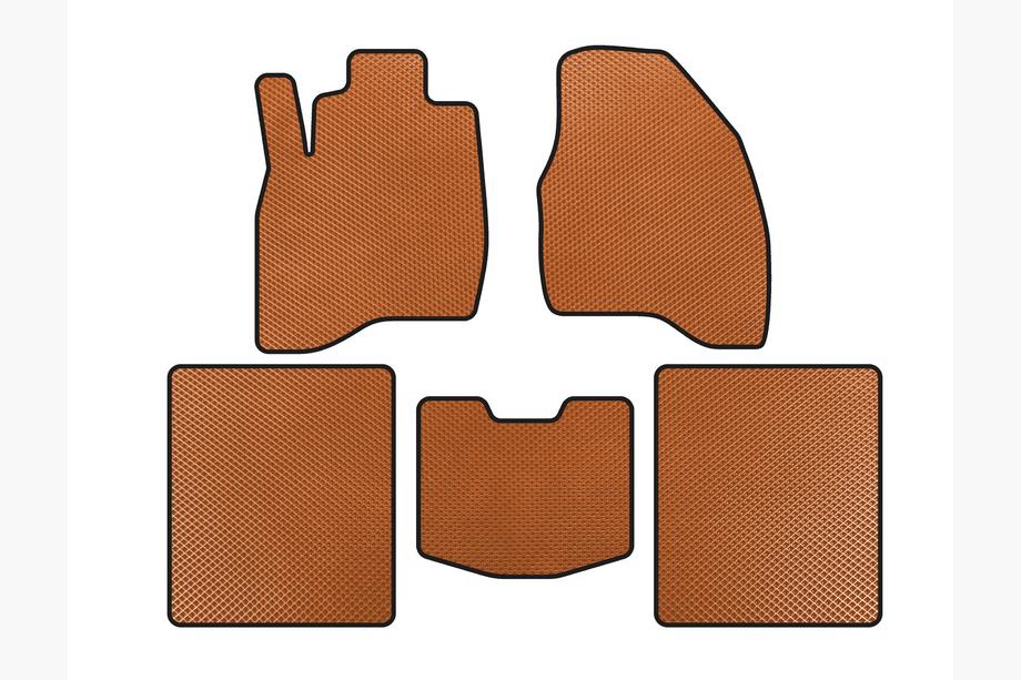 Ford Explorer 2011-2019 Covorase EVA (2015-2019, 5 locuri, Portocaliu) Image