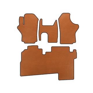 Covorase EVA (2004-2007, 2 Randuri, 8 Locuri, Portocaliu) Hyundai H200, H1, Starex 1998-2007