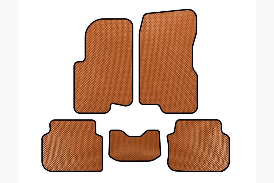 Smart 1998-2007 Covorase EVA (2003-2007, Forfour, Portocaliu) Image