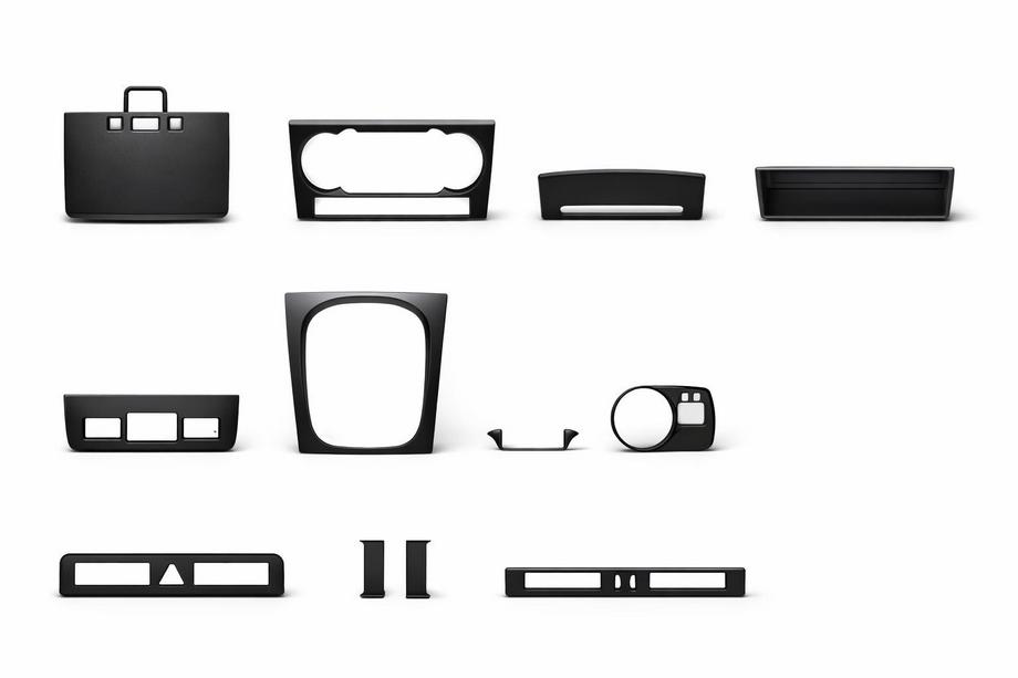 Audi A3 2003-2012 Accesorii decorative interior (Hartman) Aluminiu Image