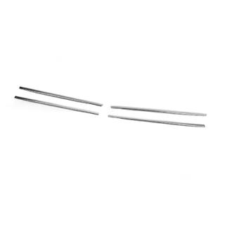 Capace grila inguste cromate (4 buc, inox) Volkswagen Golf 5 2003-2009 foto 3