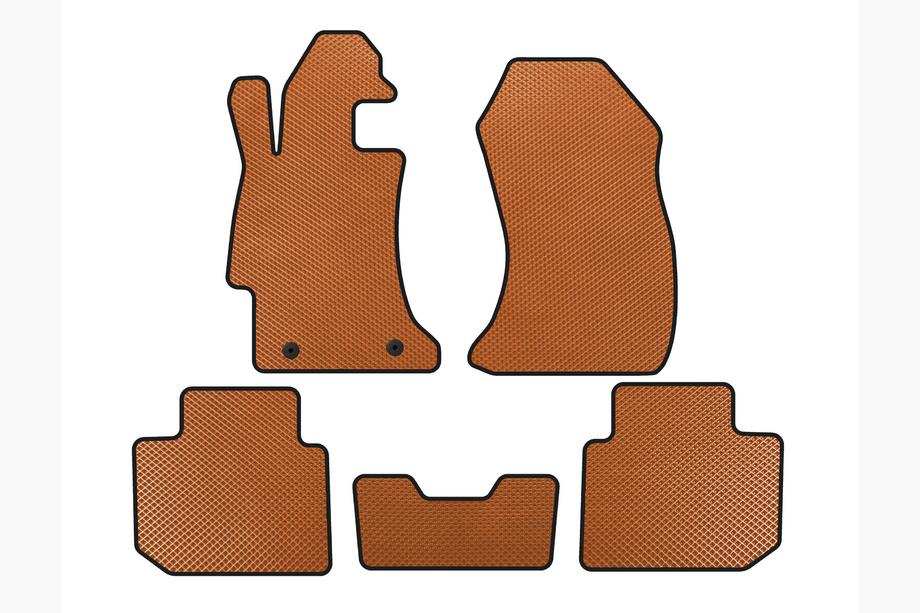 Subaru Impreza 2011-2016 Covorase EVA (SD, Portocaliu) Image