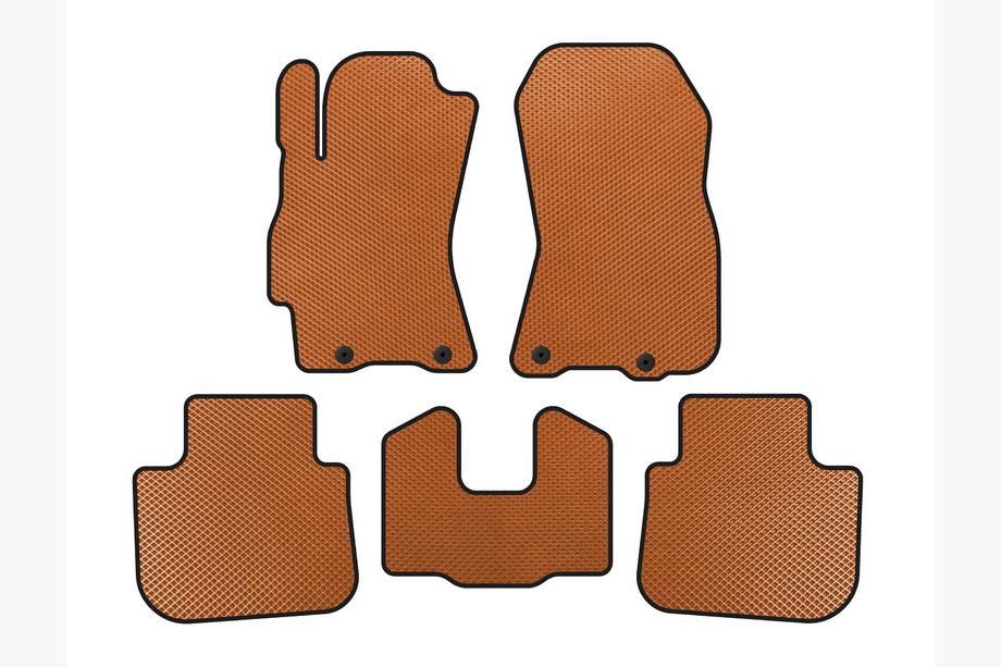 Subaru Outback 2009-2014 Covorase EVA (Portocaliu) Image