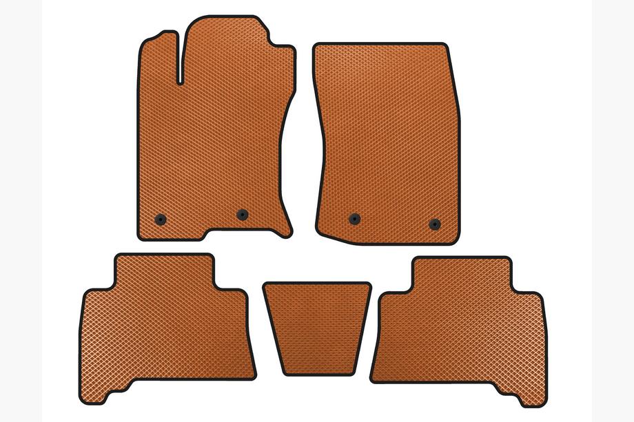 Toyota 4Runner 2009-2024 Covorase EVA (2009-2014, Portocaliu) Image