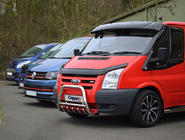 Ford Transit 2000–2014 Viziera parbriz (negru lucios, 5mm) foto 18