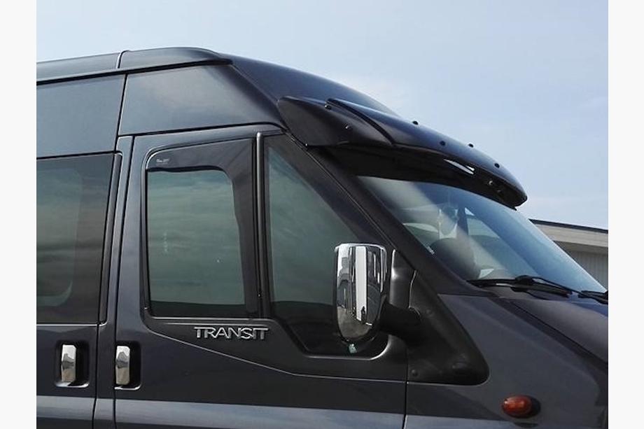 Ford Transit 2000–2014 Viziera parbriz (negru lucios, 5mm) Foto 7