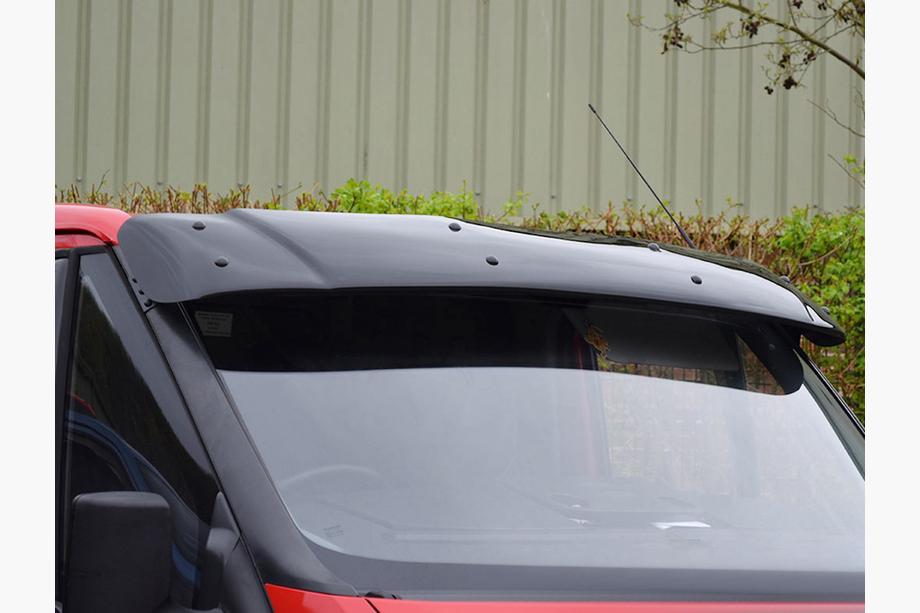 Ford Transit 2000–2014 Viziera parbriz (negru lucios, 5mm) Foto 10