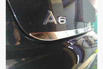 Audi A6 C7 2011-2017 Ornament portbagaj inox foto 6