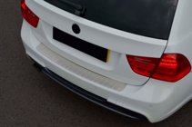 BMW 3 Series E90/E91 2005-2011 Protectie bara spate inox (2006-2008, SW) foto 7