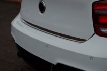 BMW 1 Series F20/F21 2011-2019 Ornament portbagaj inox foto 7