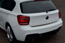 BMW 1 Series F20/F21 2011-2019 Ornament portbagaj inox foto 1