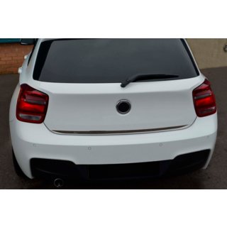 Ornament portbagaj inox BMW 1 Series F20/F21 2011-2019 foto 4