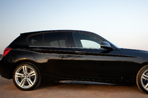 BMW 1 Series F20/F21 2011-2019 Molduri geam inox foto 3