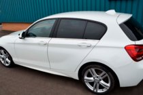 BMW 1 Series F20/F21 2011-2019 Molduri geam inox foto 11
