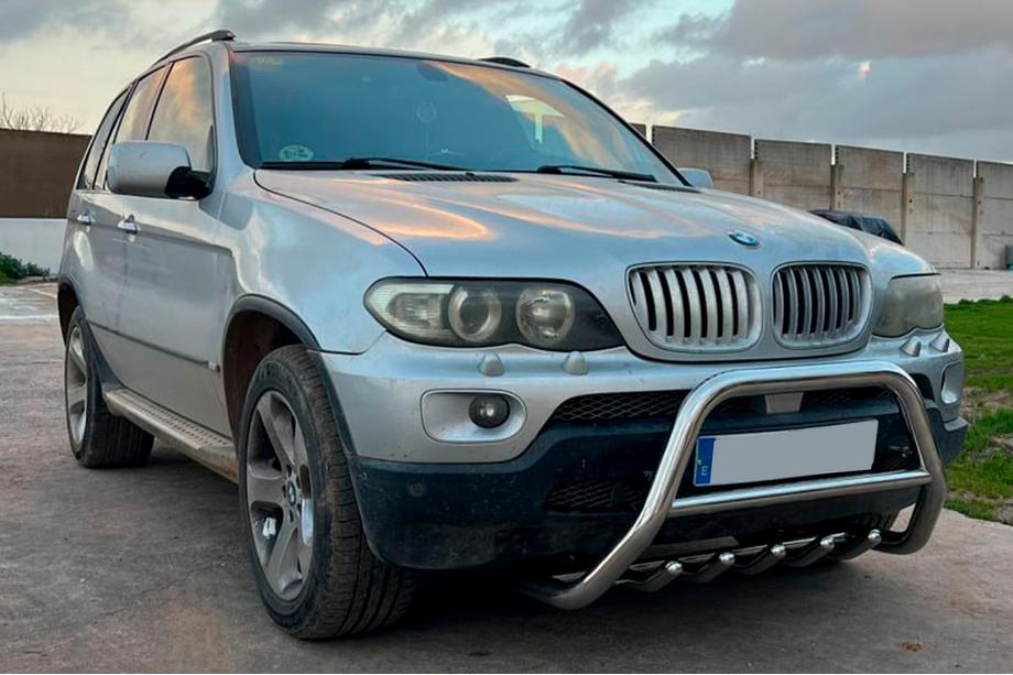 BMW X5 E53 1999–2006 Bullbar WT003 (Inox) 50mm Image