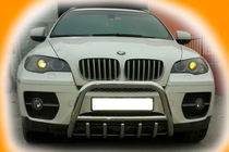 BMW X6 E71 2008–2014 Bullbar WT003 (Inox) 50mm foto 4