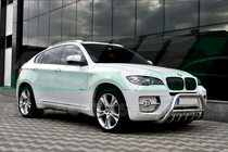 BMW X6 E71 2008–2014 Bullbar WT003 (Inox) 50mm foto 2
