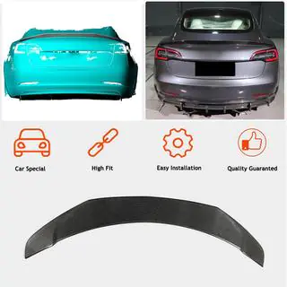 Spoiler V1 (2017-2023, Carbon) foto 2