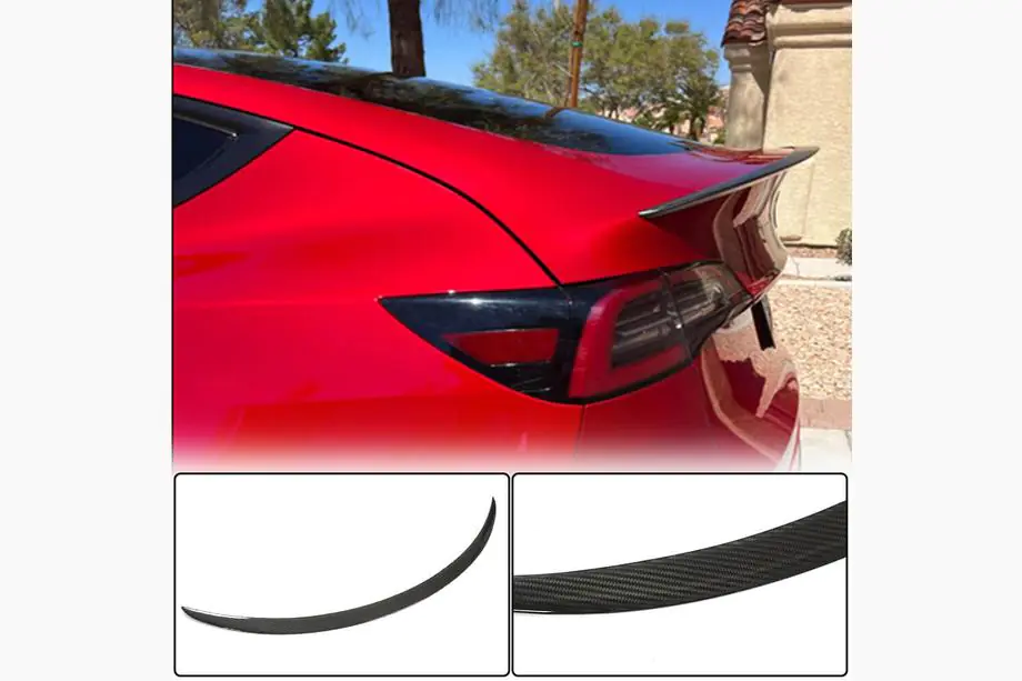 Tesla Model 3 2017- Spoiler V3 (2017-2023, Carbon) Image