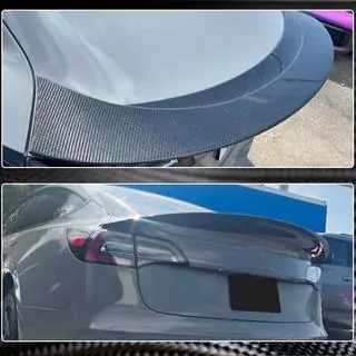 Spoiler V9 (2017-2023, Carbon) foto 3
