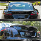 Tesla Model S 2012– Spoiler carbon uscat V9 (2012-2022) foto 3