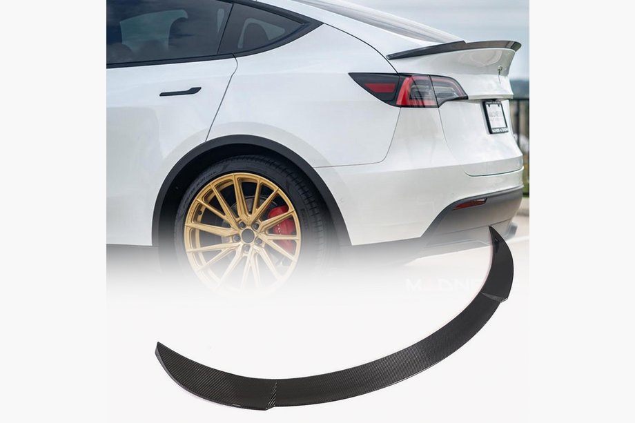 Tesla Model Y 2020- Spoiler Spate V1 (2020-2025, Carbon) Image
