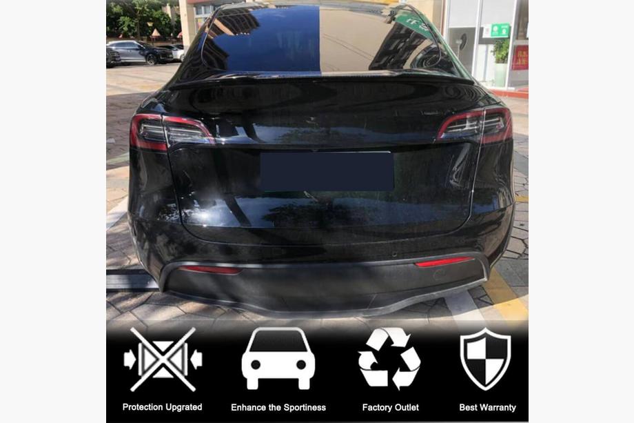 Tesla Model Y 2020- Spoiler Carbon Uscat V7 (2020-2023) Foto 4