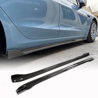 Capace praguri V3 (2017-2023, Carbon) Tesla Model 3 2017- foto 1
