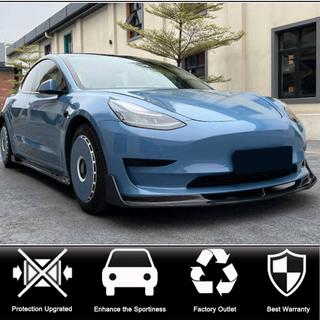 Capace praguri V3 (2017-2023, Carbon) Tesla Model 3 2017- foto 2