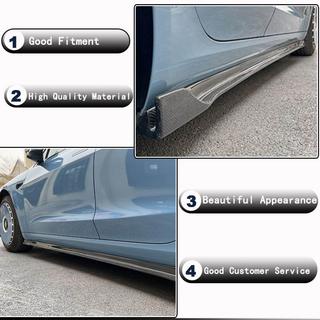 Capace praguri V3 (2017-2023, Carbon) Tesla Model 3 2017- foto 3