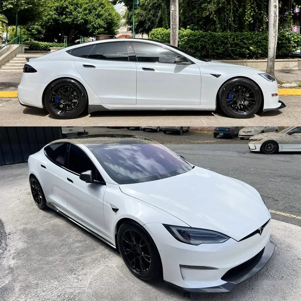 Protectii praguri (2021+, Carbon) foto 2